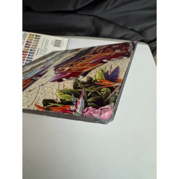 Vintage Rare Doheny Beach Print 8”x8” Tile by Jim Krogle - Picture 6 of 9